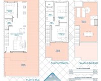 New Build - Terraced house / Townhouse - Pilar de la Horadada - Lo Monte