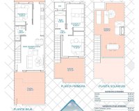 New Build - Terraced house / Townhouse - Pilar de la Horadada - Lo Monte