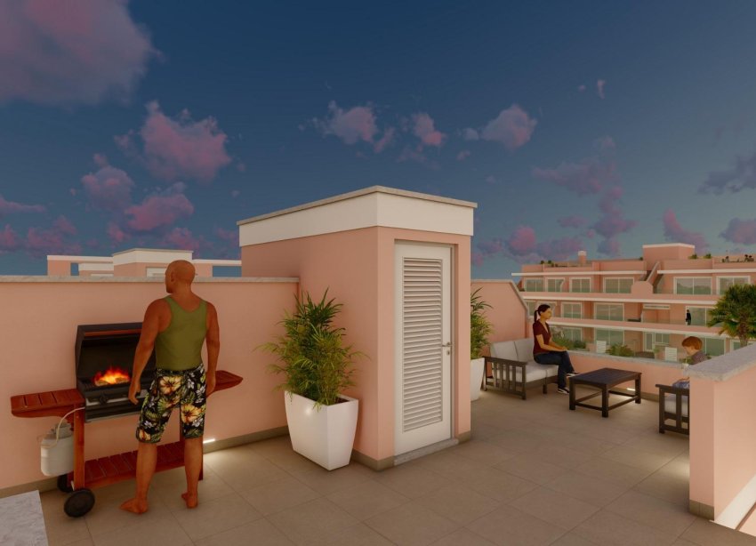 New Build - Terraced house / Townhouse - Pilar de la Horadada - Lo Monte