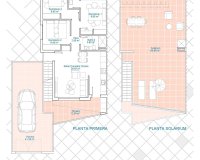 New Build - Terraced house / Townhouse - Pilar de la Horadada - Lo Monte