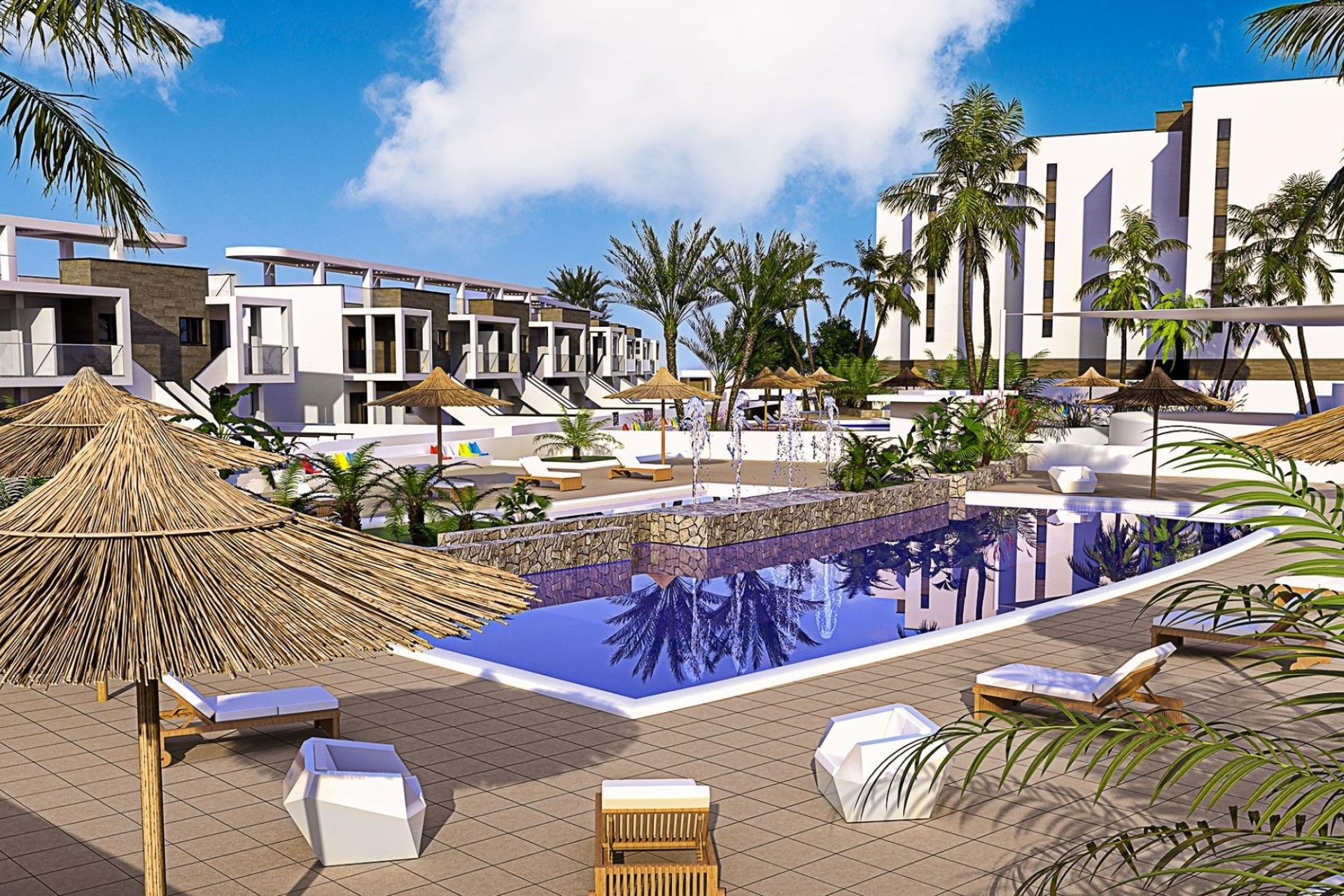 New Build - Terraced house / Townhouse - Pilar de la Horadada - Mil Palmeras