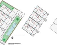 New Build - Terraced house / Townhouse - Pilar de la Horadada - Parque del Mediterraneo