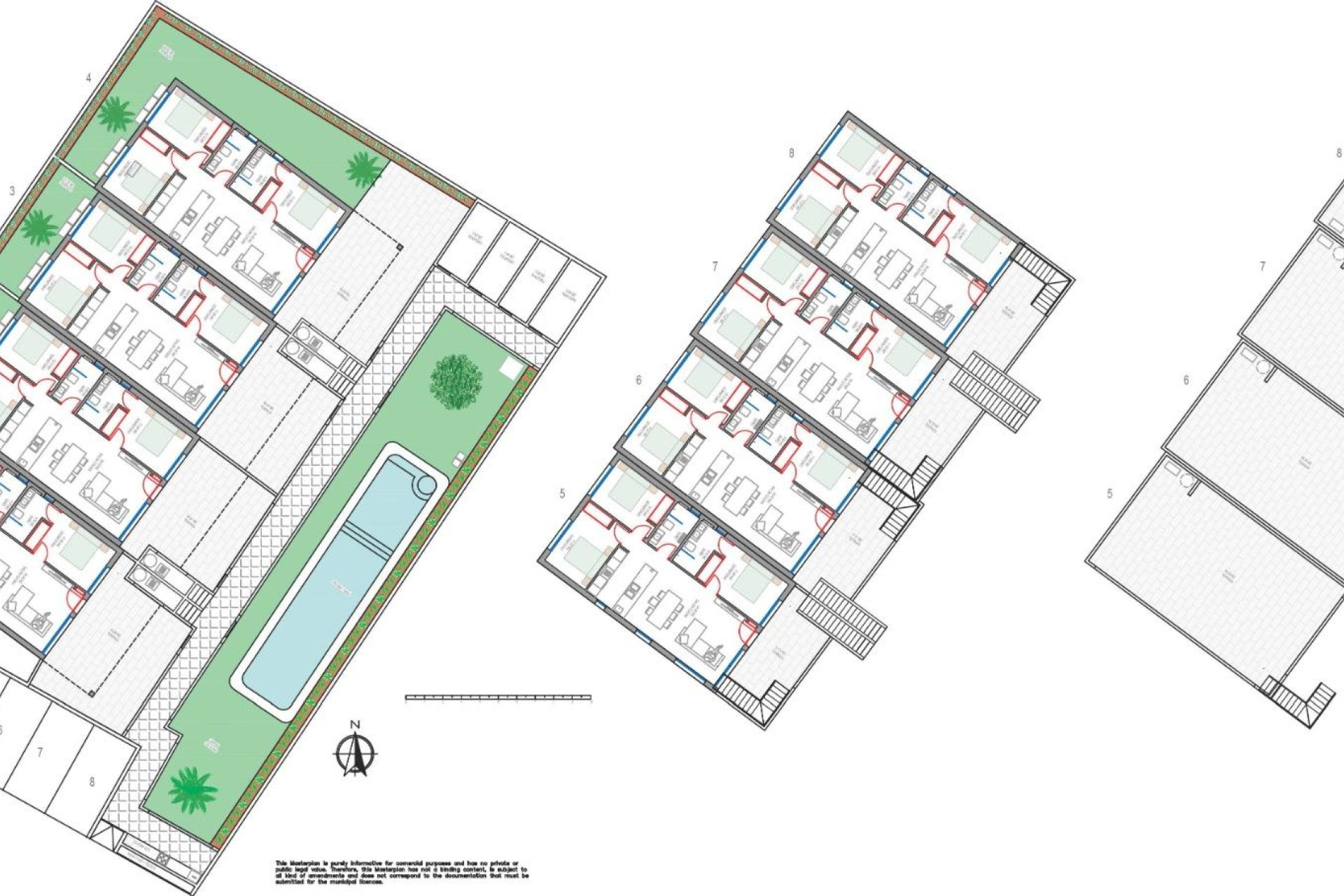 New Build - Terraced house / Townhouse - Pilar de la Horadada - Parque del Mediterraneo