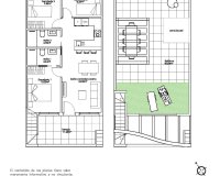 New Build - Terraced house / Townhouse - Pilar de la Horadada - Parque Ramon eugenio Escudero