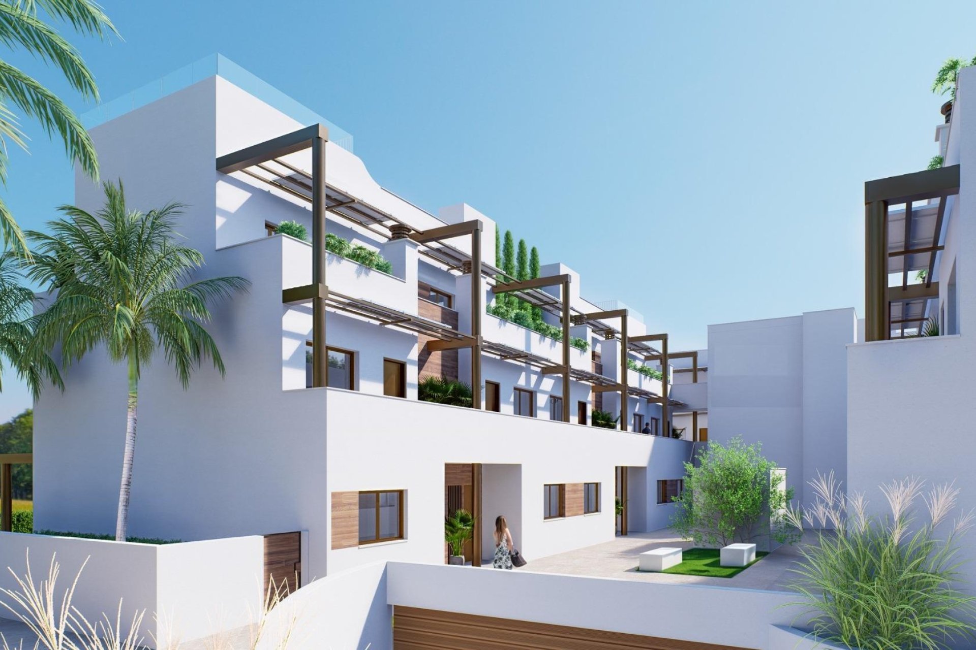 New Build - Terraced house / Townhouse - Pilar de la Horadada - Playa de las Higuericas