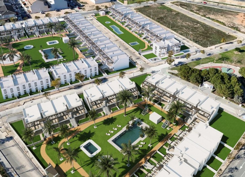 New Build - Terraced house / Townhouse - Pilar de la Horadada - pueblo