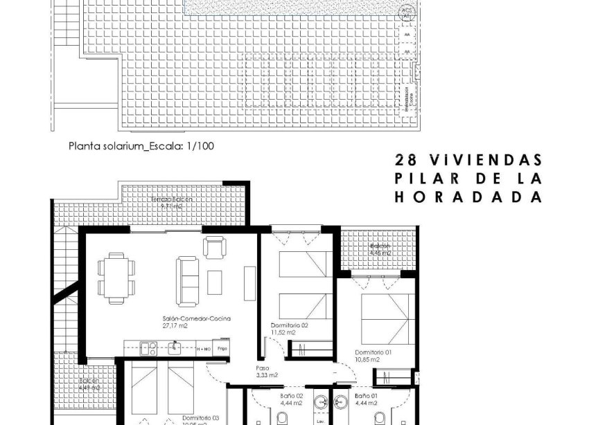 New Build - Terraced house / Townhouse - Pilar de la Horadada - pueblo