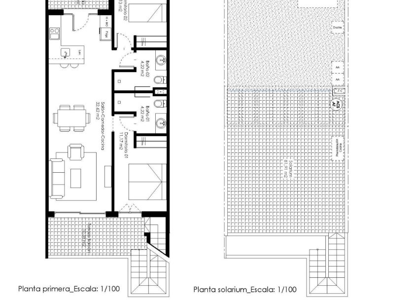 New Build - Terraced house / Townhouse - Pilar de la Horadada - pueblo