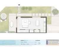 New Build - Terraced house / Townhouse - Pilar de la Horadada - pueblo