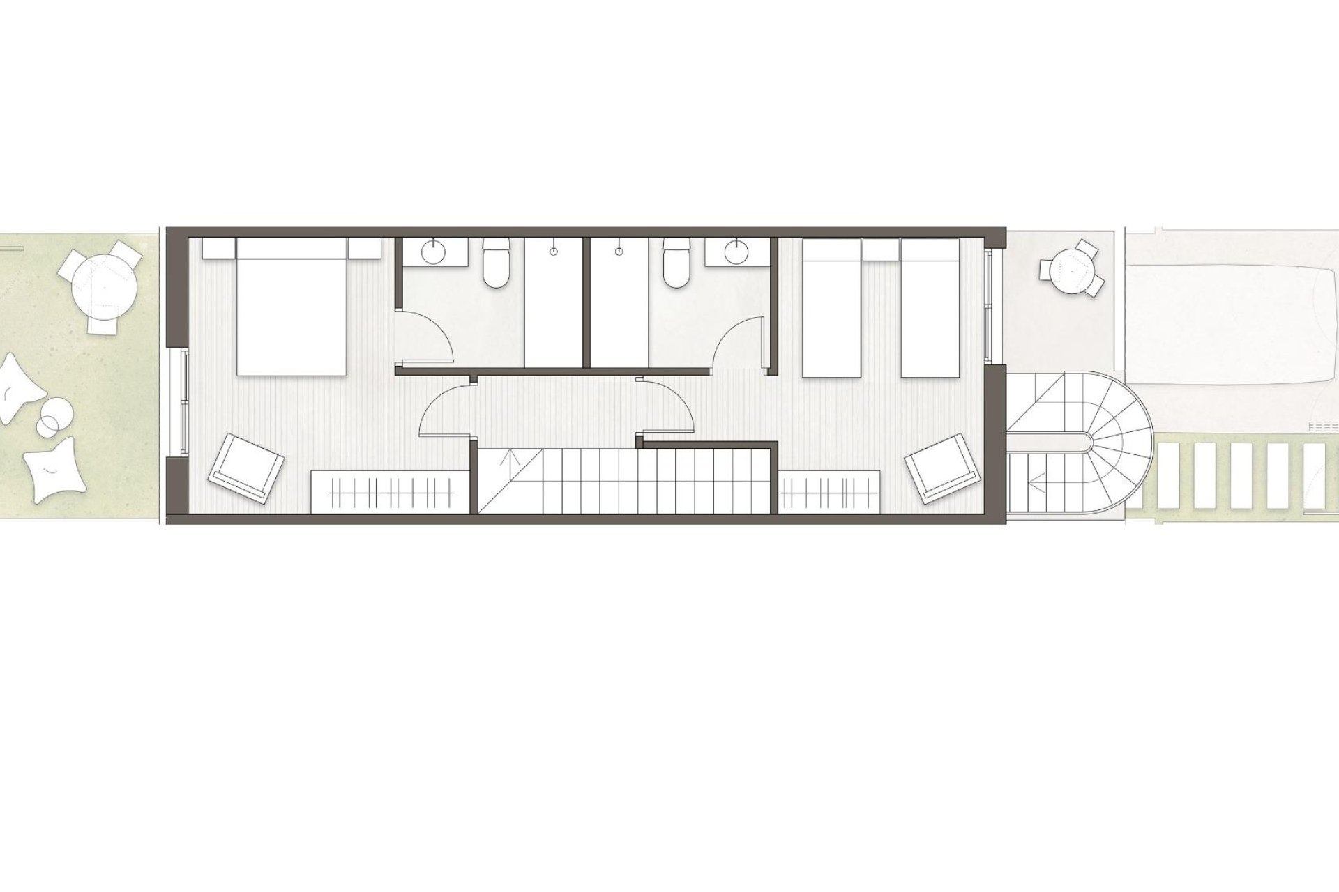 New Build - Terraced house / Townhouse - Pilar de la Horadada - pueblo