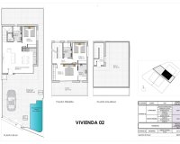 New Build - Terraced house / Townhouse - Pilar de la Horadada - pueblo