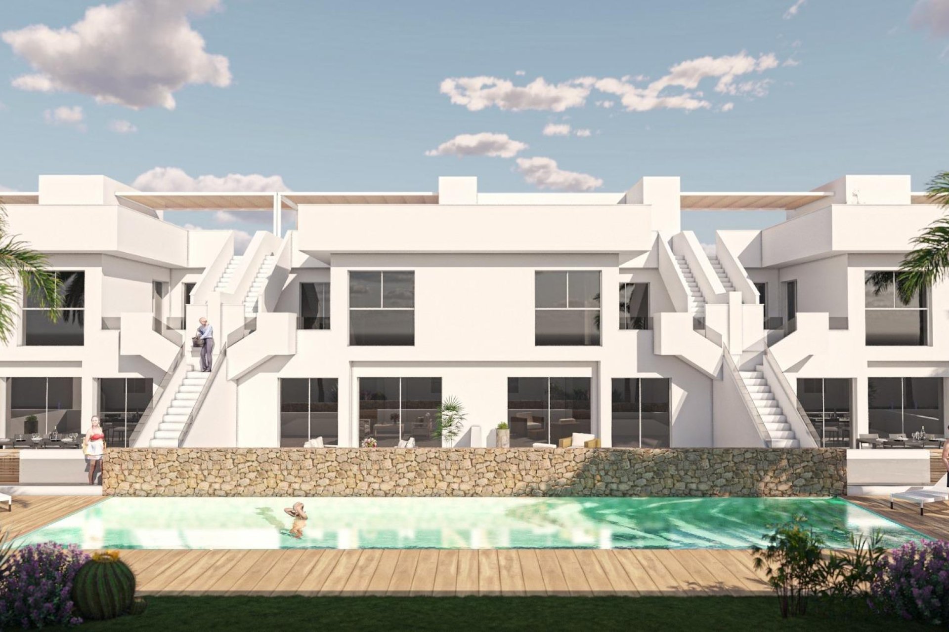 New Build - Terraced house / Townhouse - Pilar de la Horadada - pueblo
