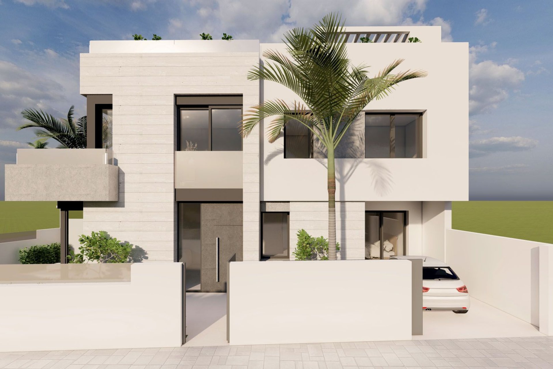 New Build - Terraced house / Townhouse - Pilar de la Horadada - pueblo