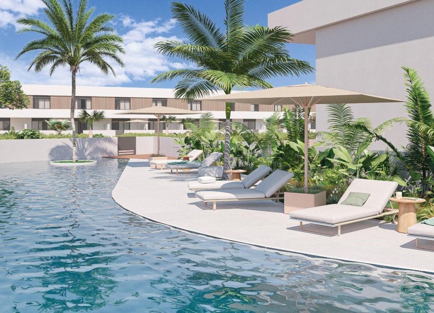 New Build - Terraced house / Townhouse - Pilar de la Horadada - pueblo