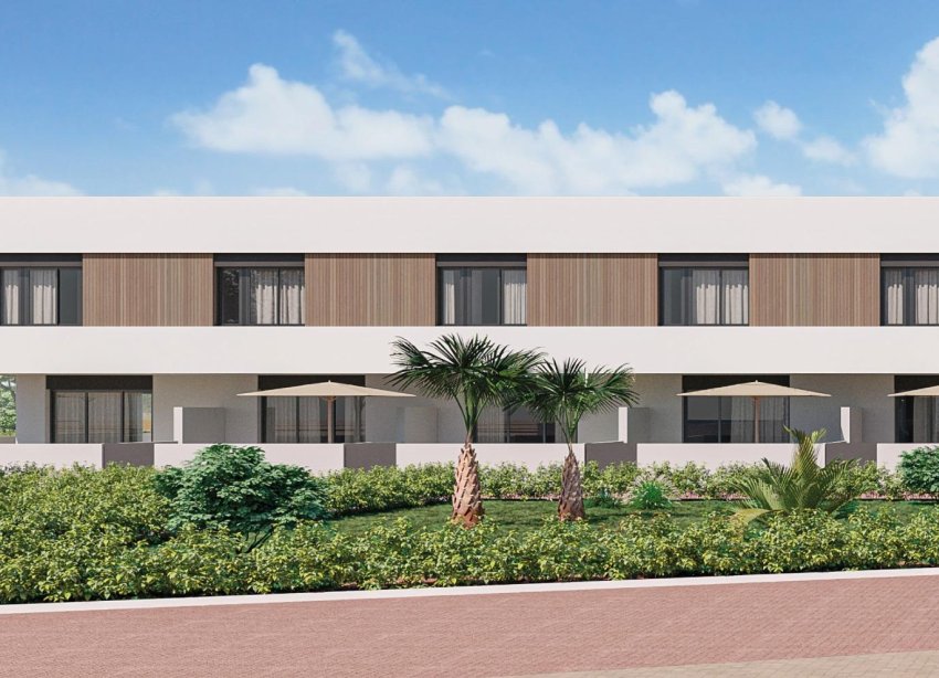 New Build - Terraced house / Townhouse - Pilar de la Horadada - pueblo