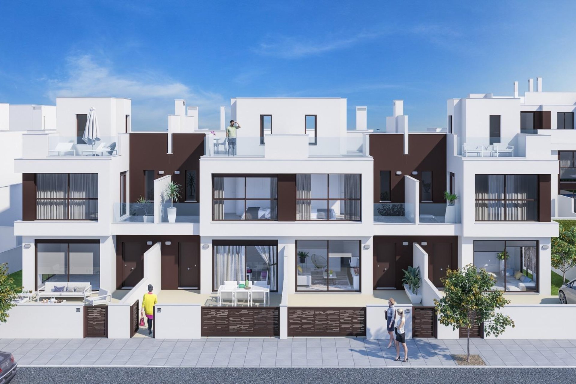New Build - Terraced house / Townhouse - Pilar de la Horadada - Torre De La Horadada