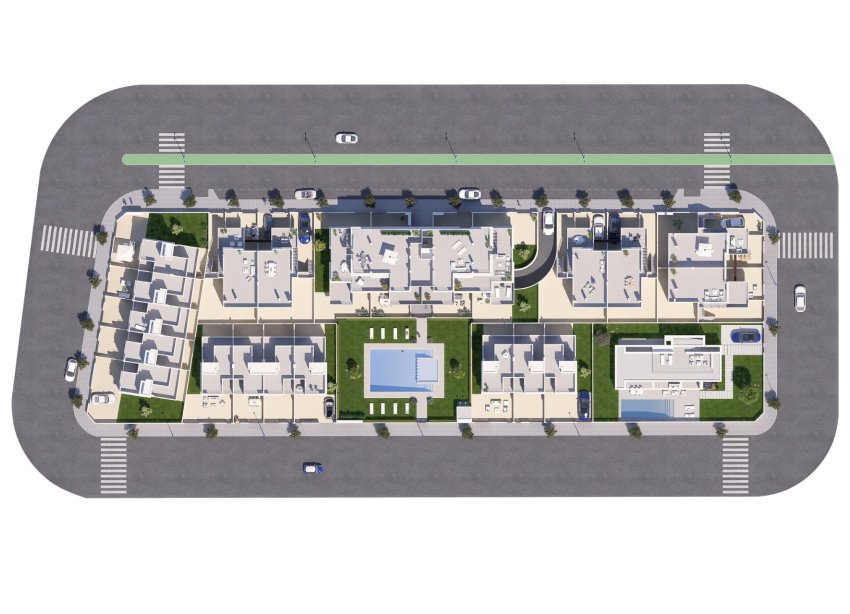 New Build - Terraced house / Townhouse - Pilar de la Horadada - Torre De La Horadada