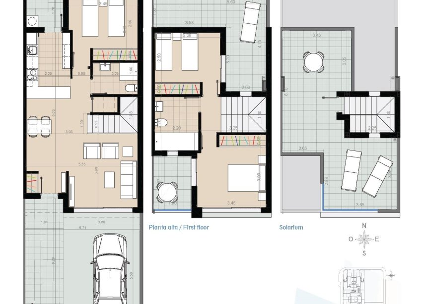 New Build - Terraced house / Townhouse - Pilar de la Horadada - Torre De La Horadada