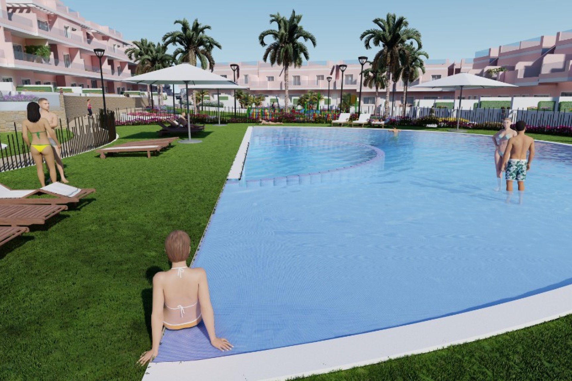 New Build - Terraced house / Townhouse - Pilar de la Horadada - Torre De La Horadada