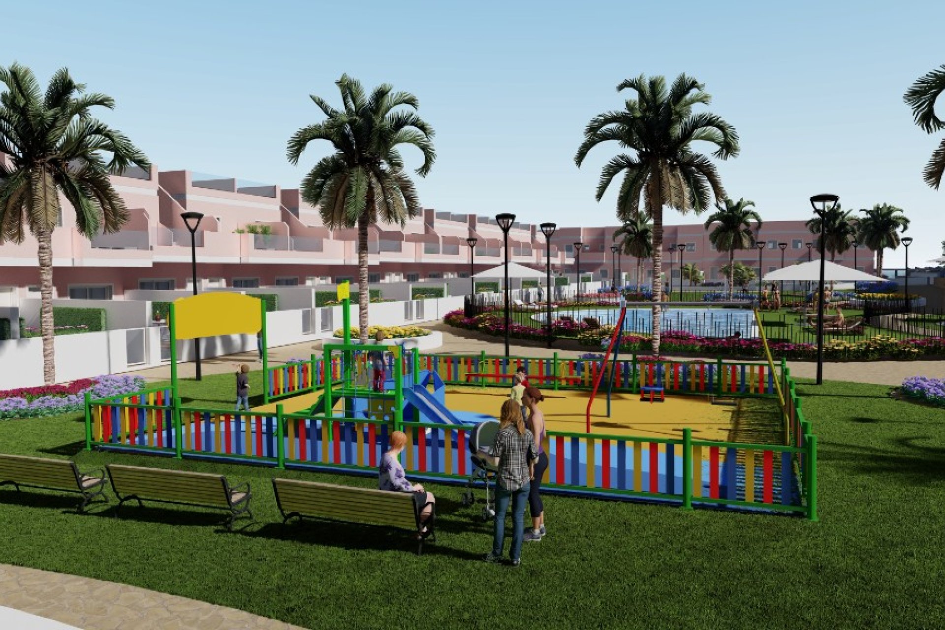 New Build - Terraced house / Townhouse - Pilar de la Horadada - Torre De La Horadada