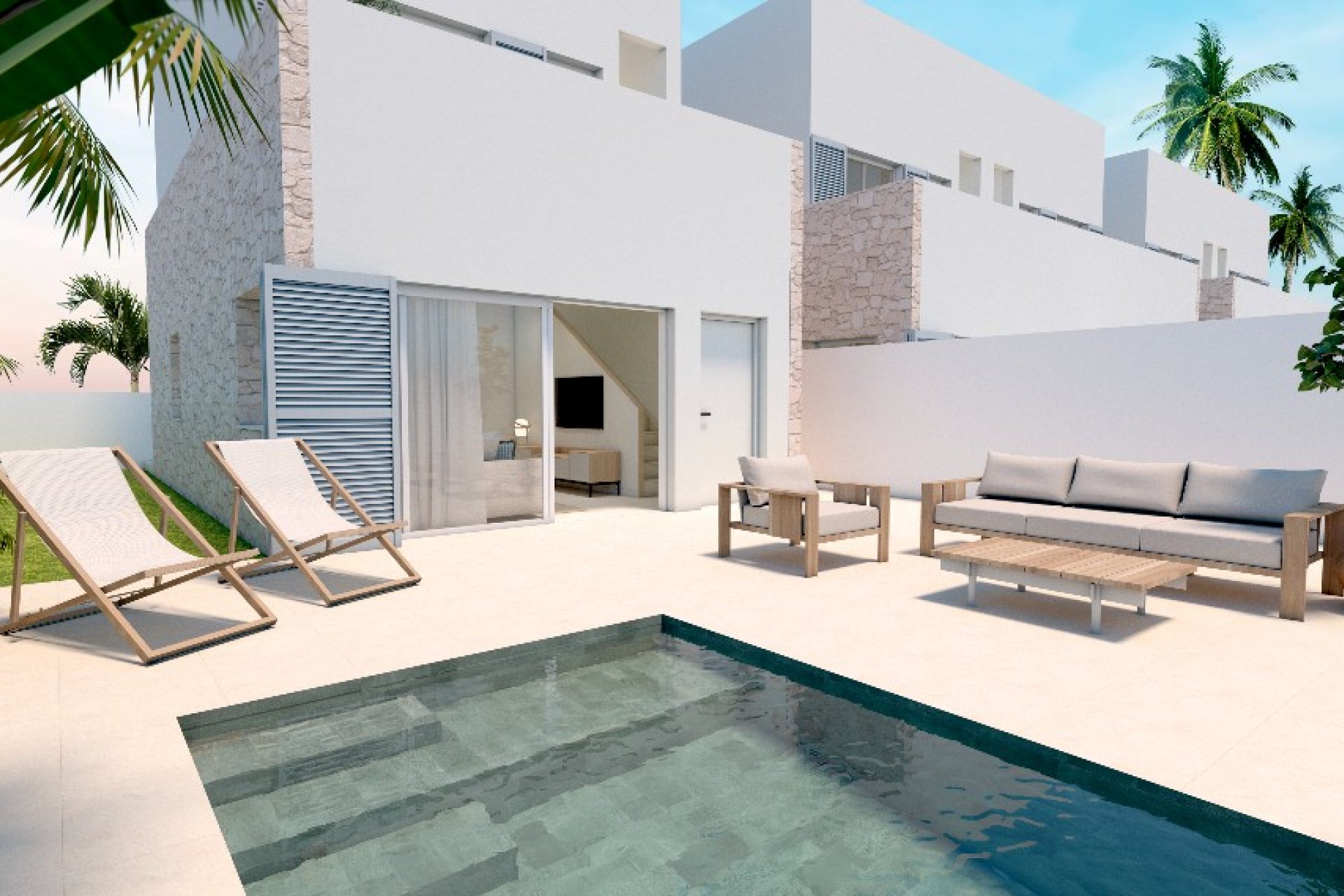 New Build - Terraced house / Townhouse - Pilar de la Horadada - Torre De La Horadada