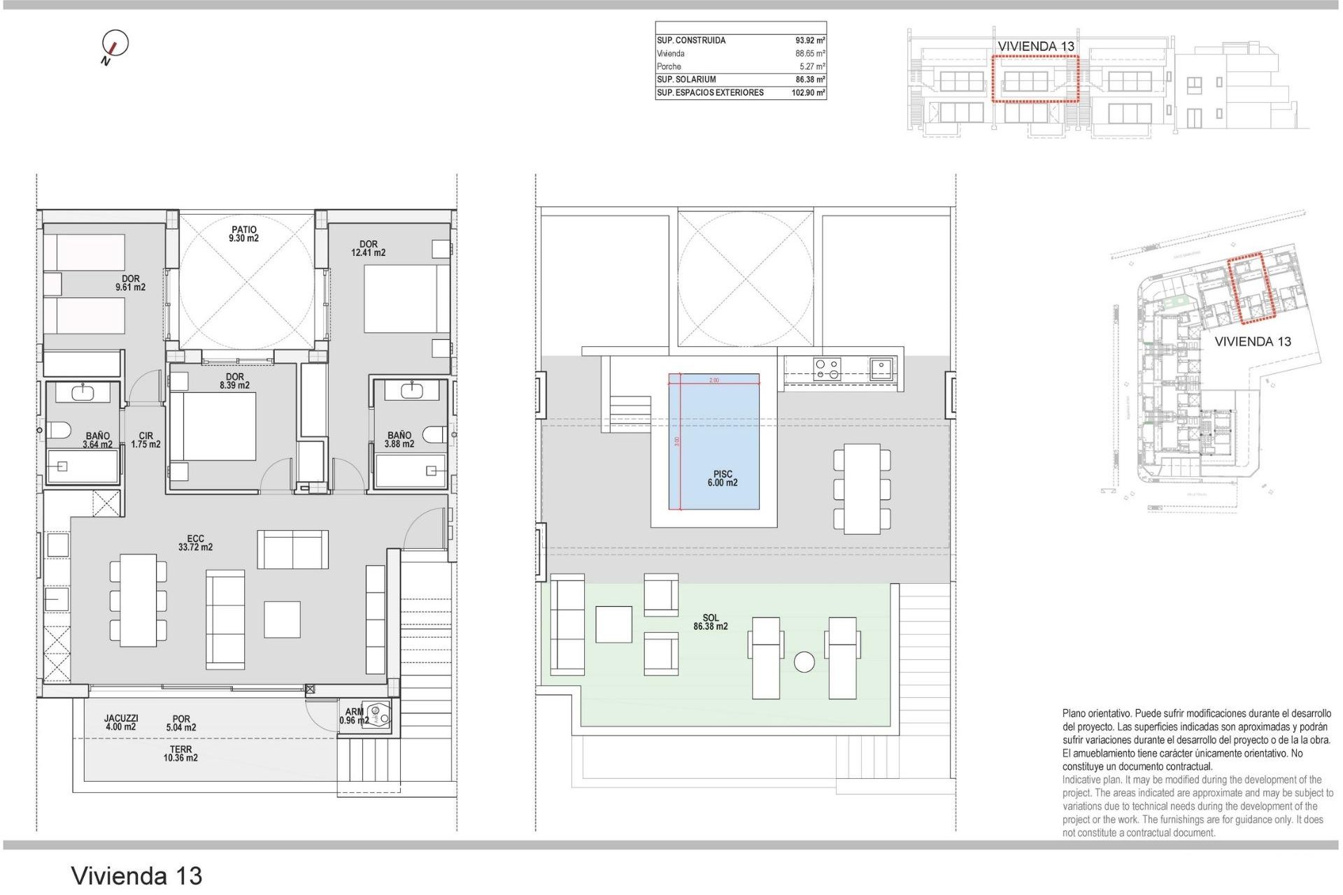 New Build - Terraced house / Townhouse - Pilar de la Horadada