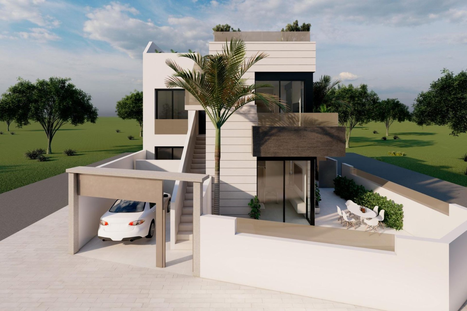 New Build - Terraced house / Townhouse - Pilar de la Horadada