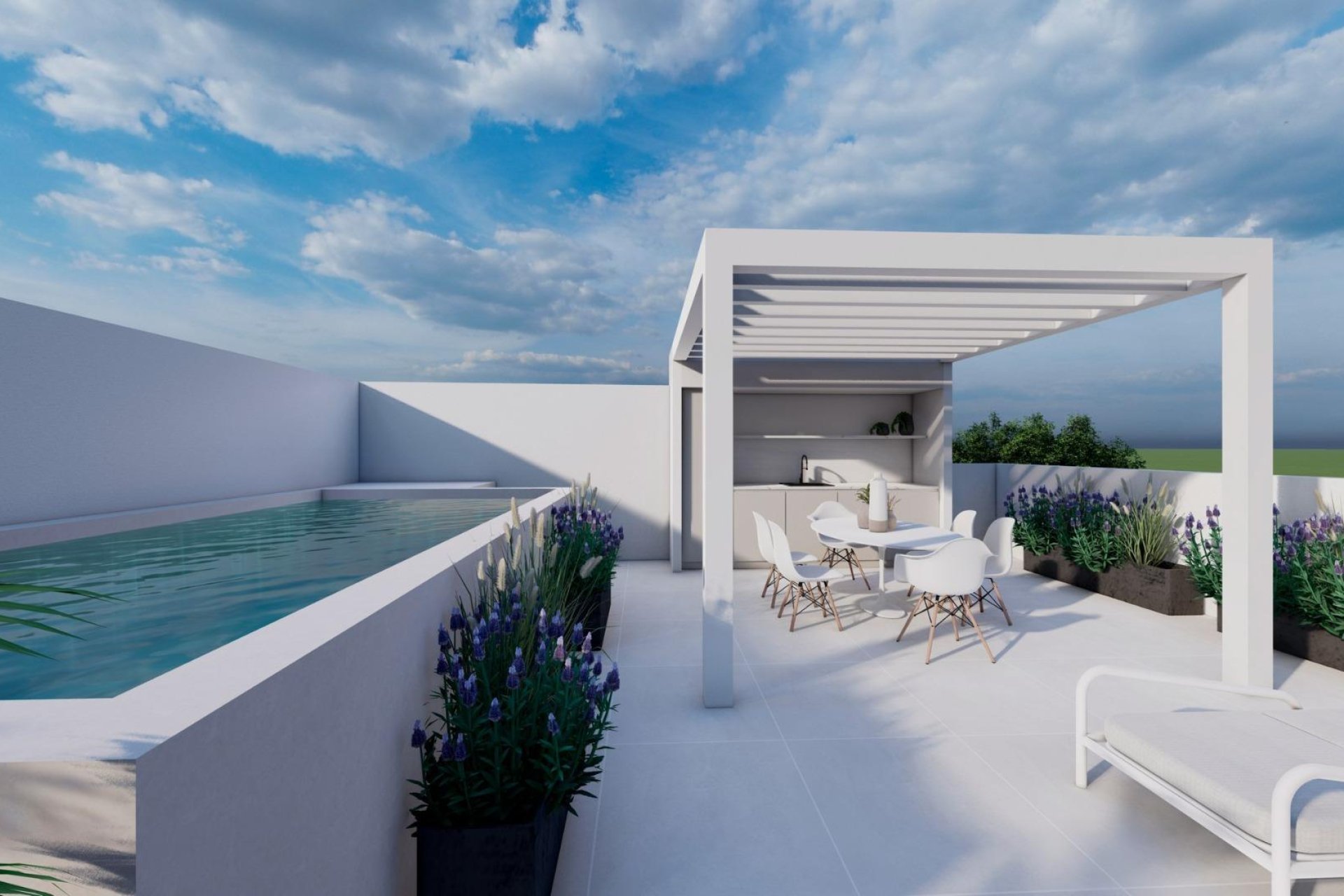 New Build - Terraced house / Townhouse - Pilar de la Horadada