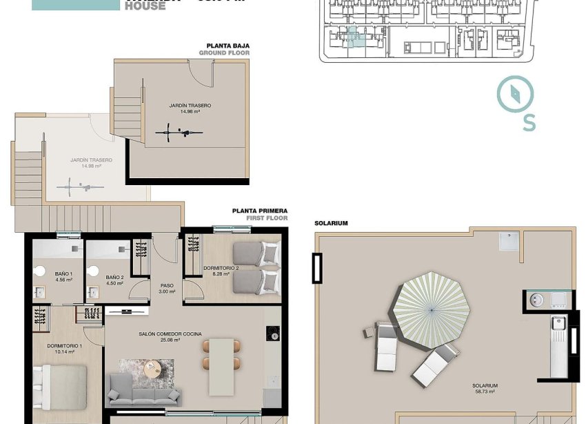 New Build - Terraced house / Townhouse - Pilar de la Horadada