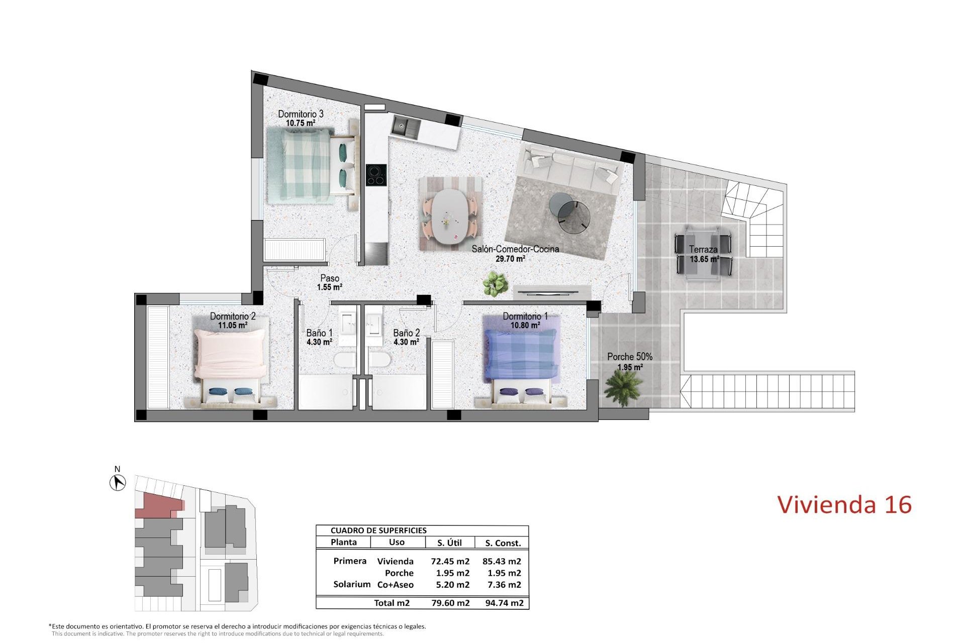 New Build - Terraced house / Townhouse - Pilar de la Horadada