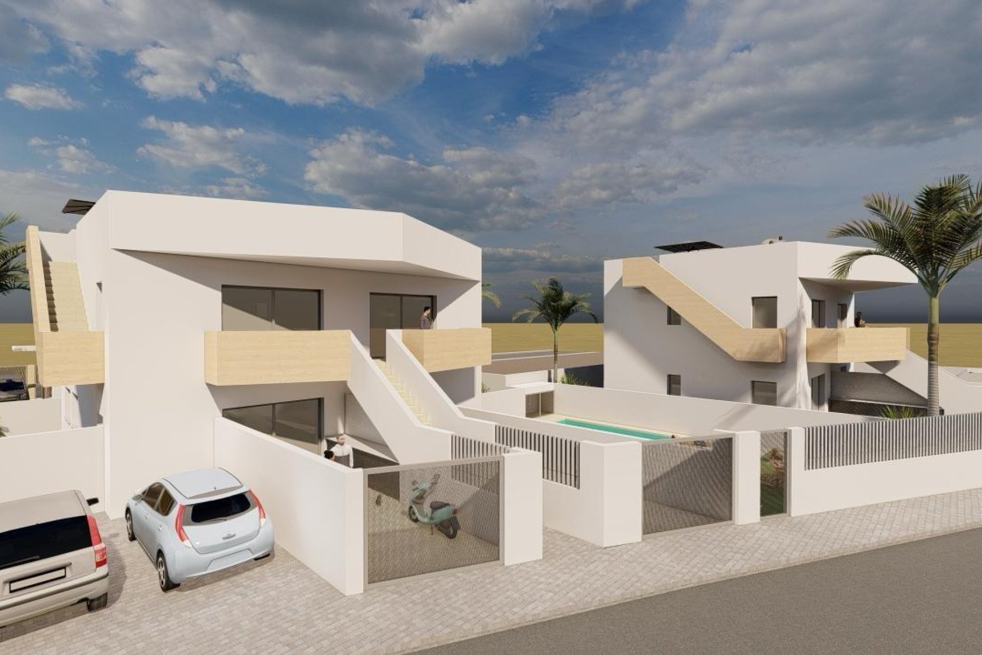 New Build - Terraced house / Townhouse - Puerto de Mazarron - Mar De Plata