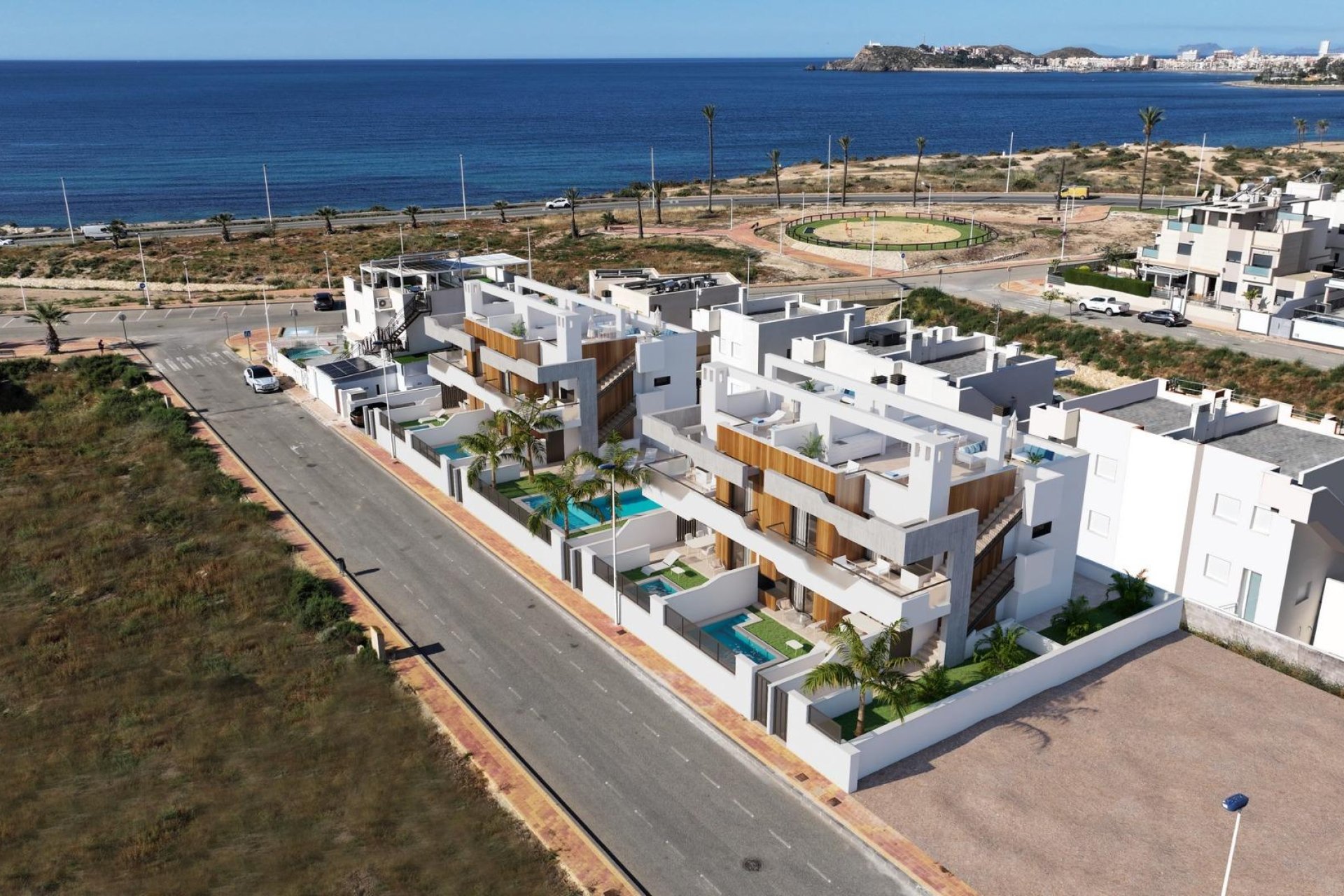 New Build - Terraced house / Townhouse - Puerto de Mazarron - Playa Negra