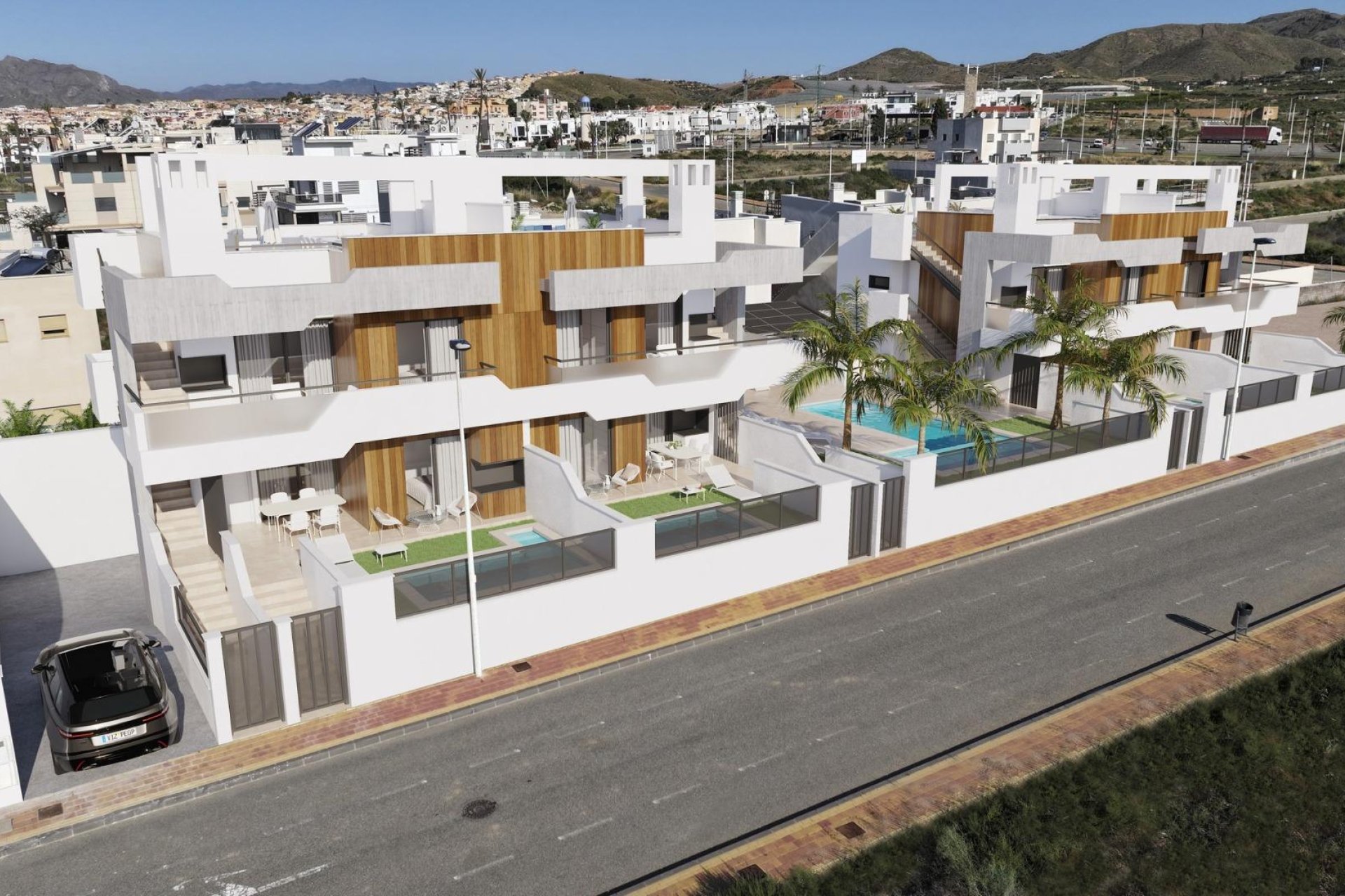 New Build - Terraced house / Townhouse - Puerto de Mazarron - Playa Negra