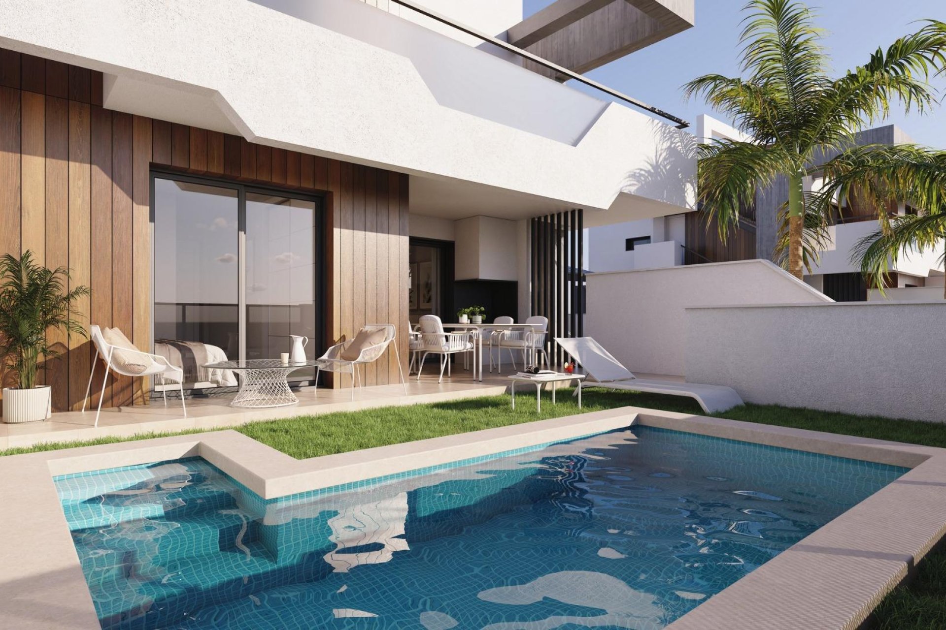 New Build - Terraced house / Townhouse - Puerto de Mazarron - Playa Negra