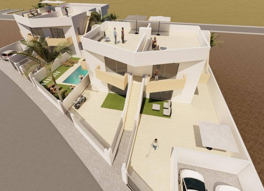 New Build - Terraced house / Townhouse - Puerto de Mazarron