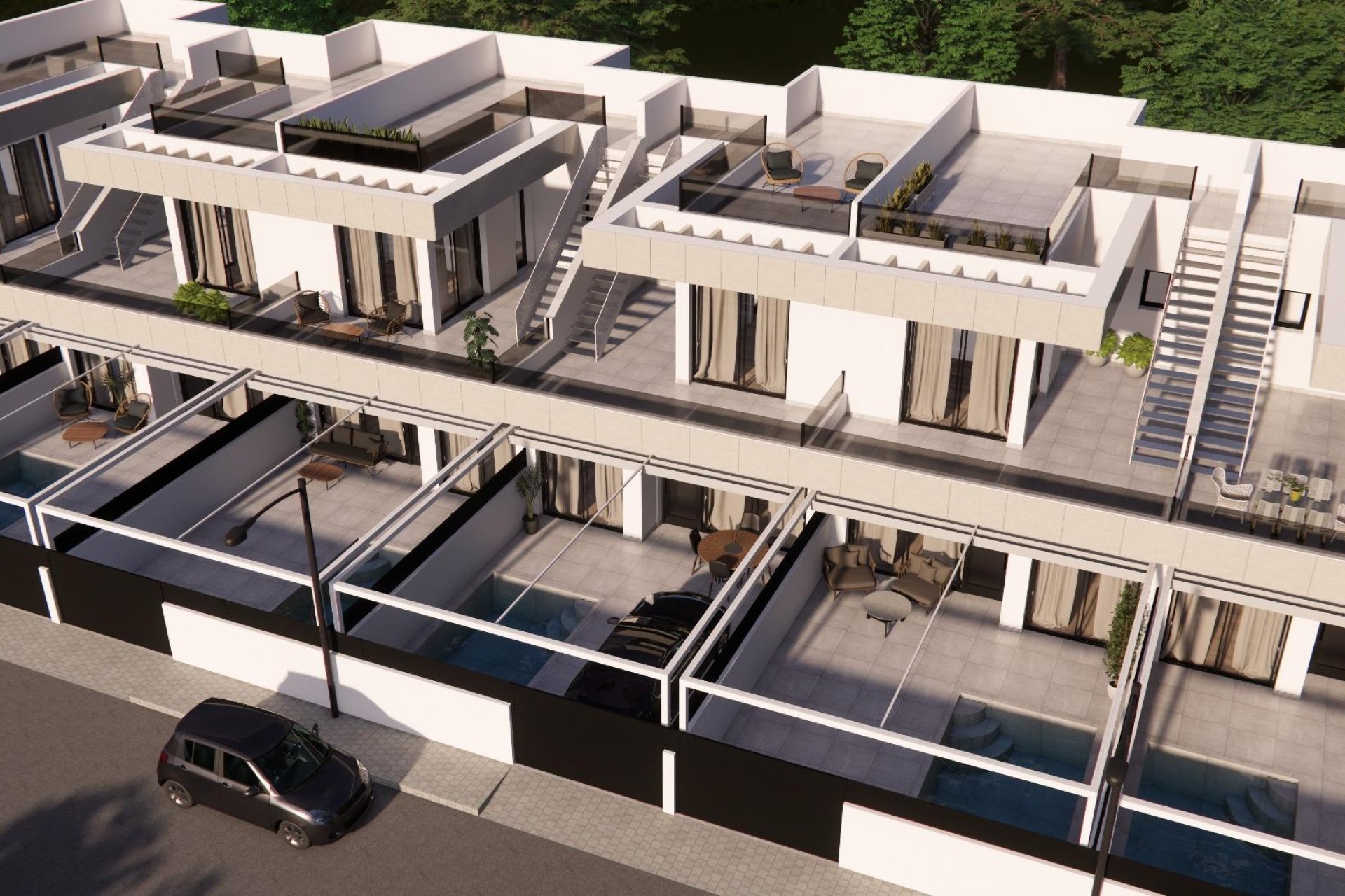New Build - Terraced house / Townhouse - Rojales - Pueblo