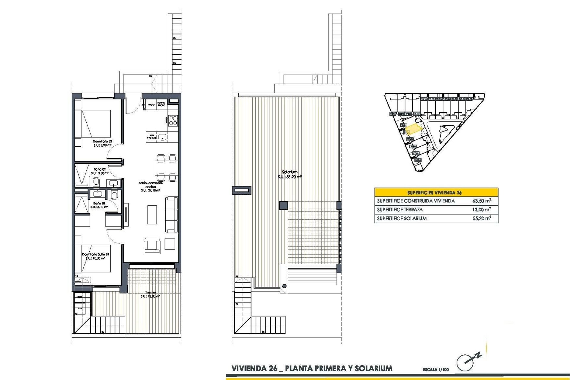New Build - Terraced house / Townhouse - San Fulgencio - Pueblo