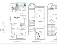 New Build - Terraced house / Townhouse - San Fulgencio