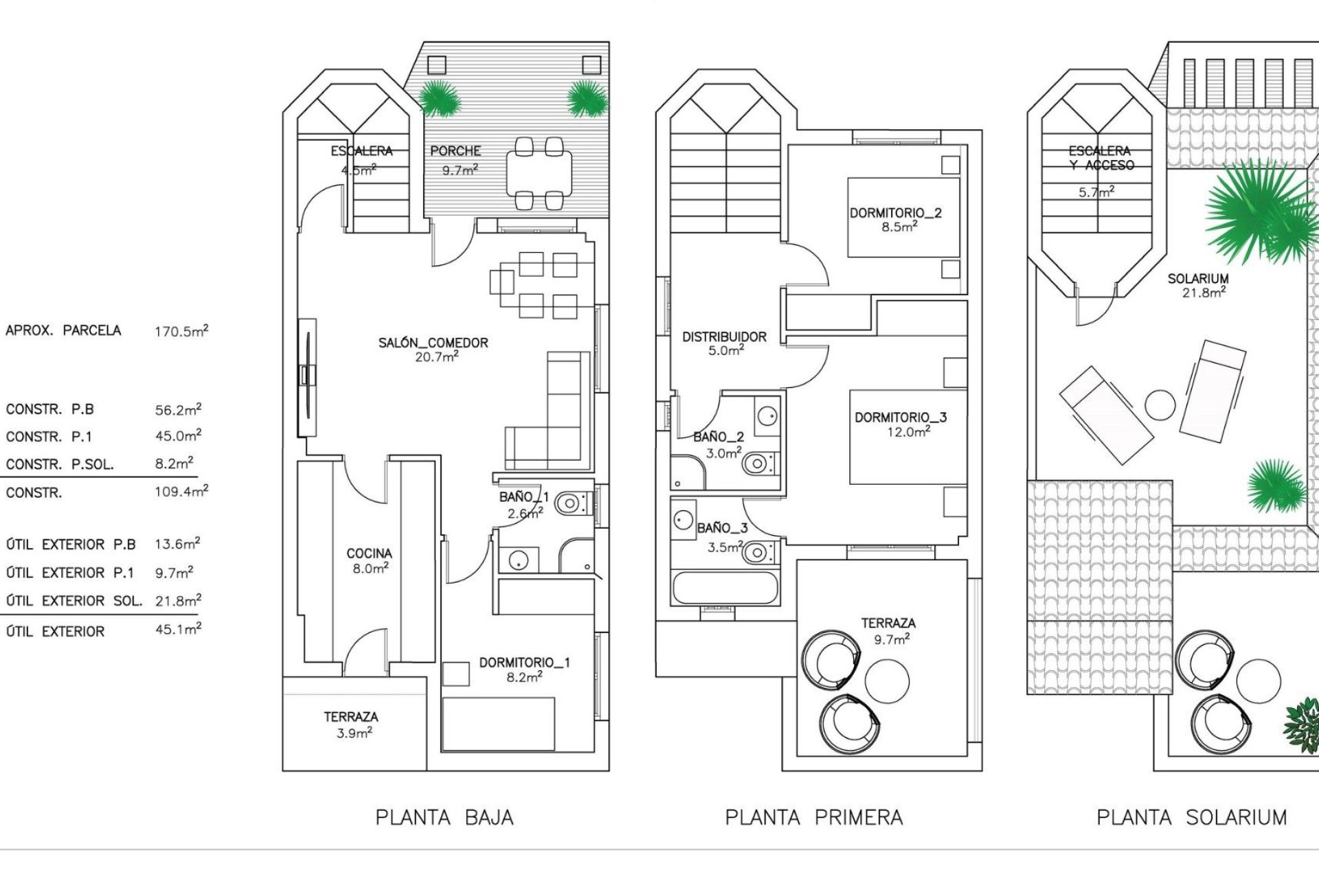 New Build - Terraced house / Townhouse - San Fulgencio