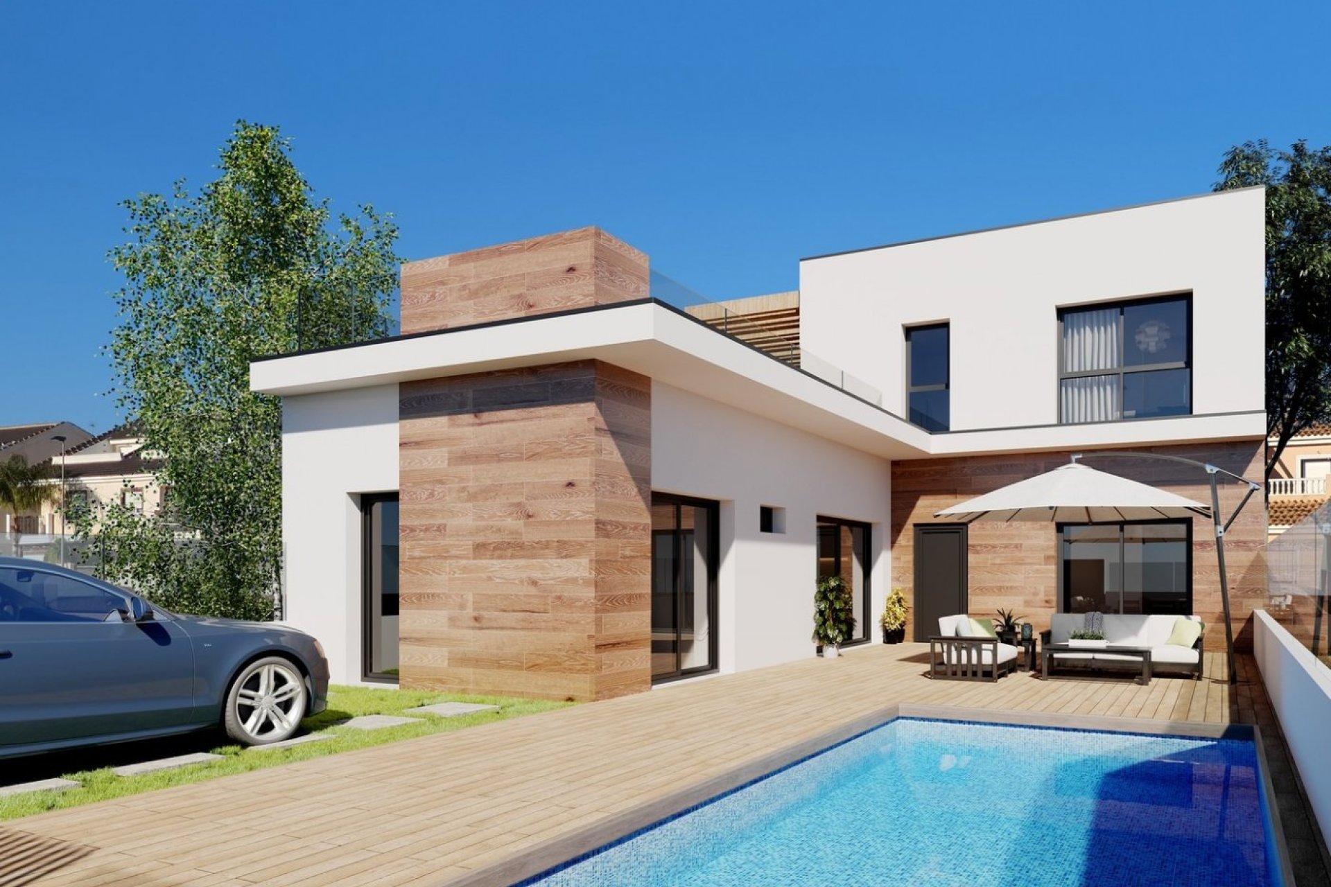 New Build - Terraced house / Townhouse - San Javier - Parque del doce