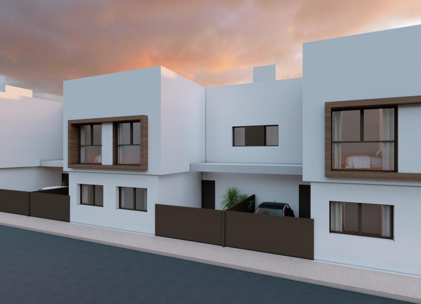 New Build - Terraced house / Townhouse - San Javier - pueblo