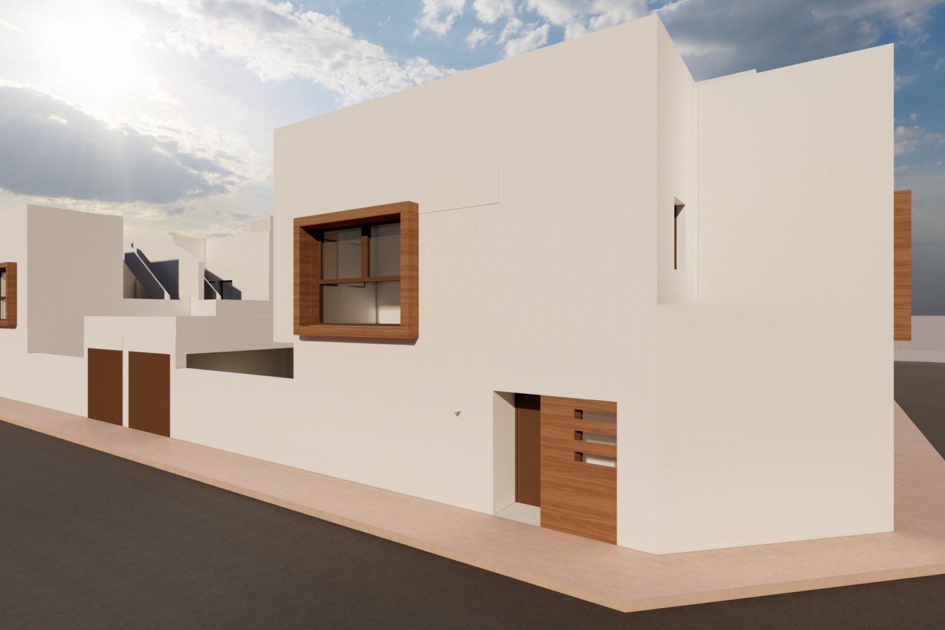 New Build - Terraced house / Townhouse - San Javier - pueblo
