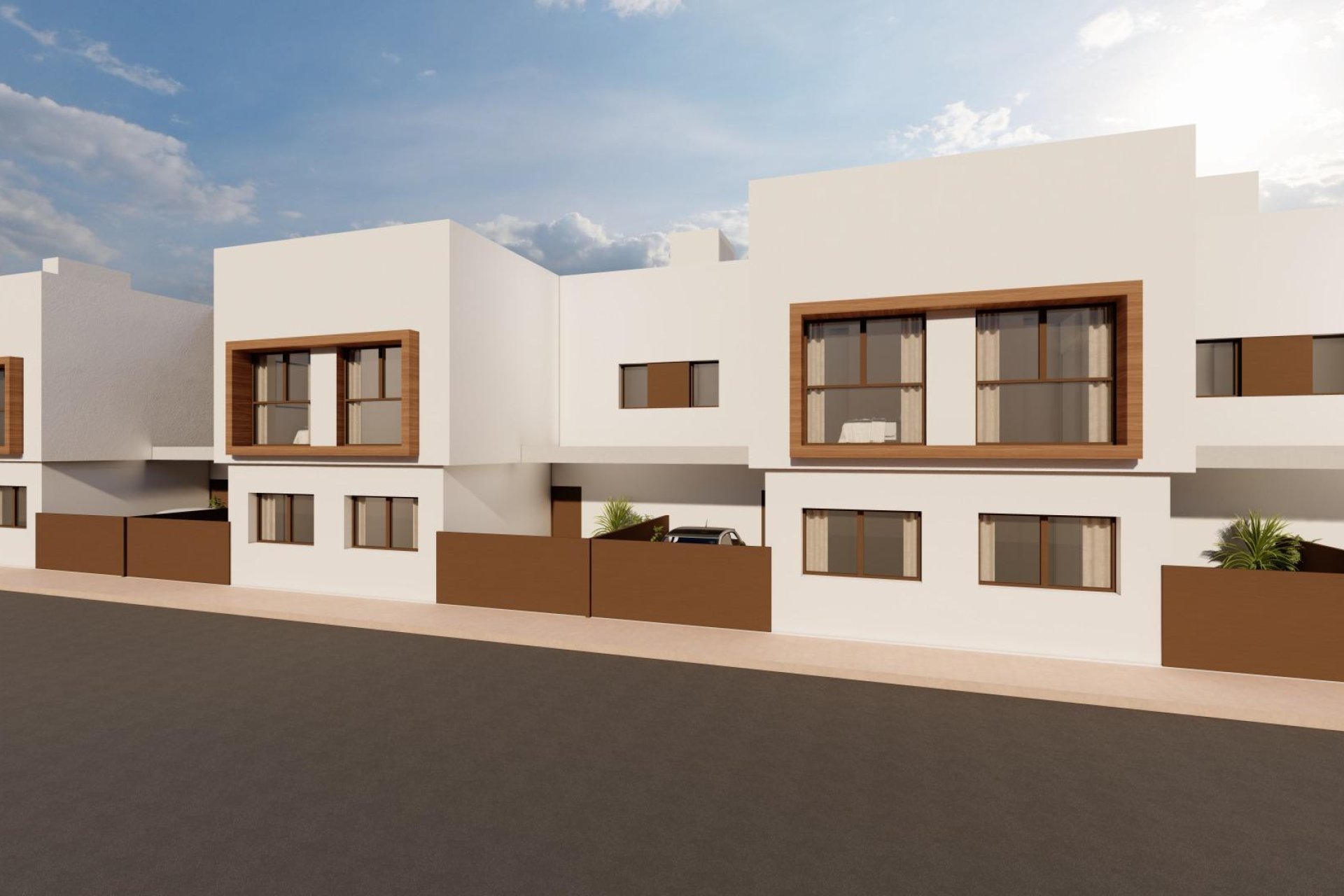 New Build - Terraced house / Townhouse - San Javier - pueblo