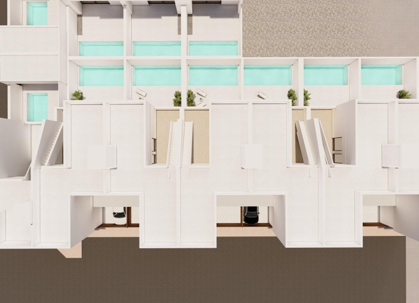 New Build - Terraced house / Townhouse - San Javier - pueblo