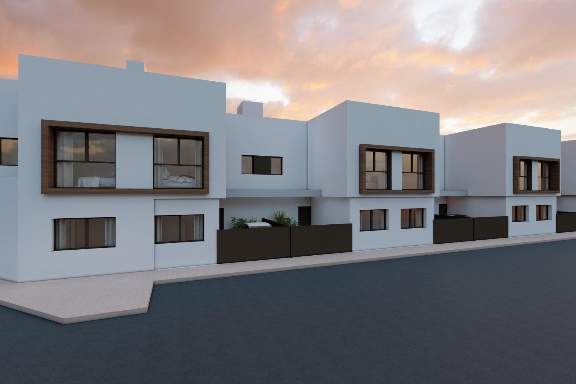 New Build - Terraced house / Townhouse - San Javier - pueblo