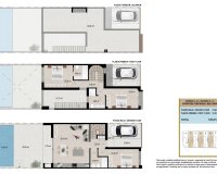 New Build - Terraced house / Townhouse - San Javier - pueblo