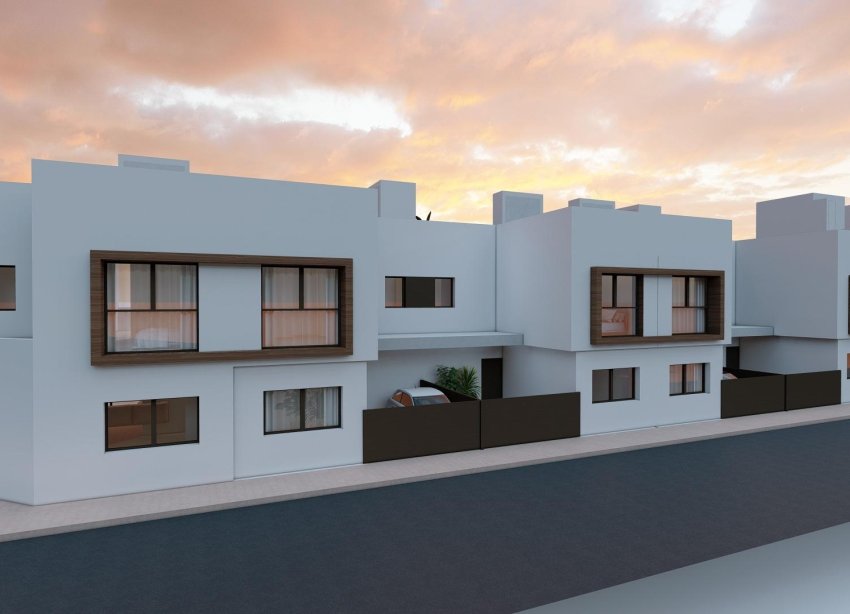 New Build - Terraced house / Townhouse - San Javier - pueblo