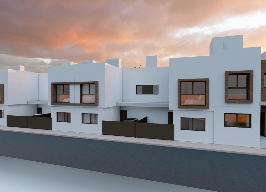 New Build - Terraced house / Townhouse - San Javier - pueblo