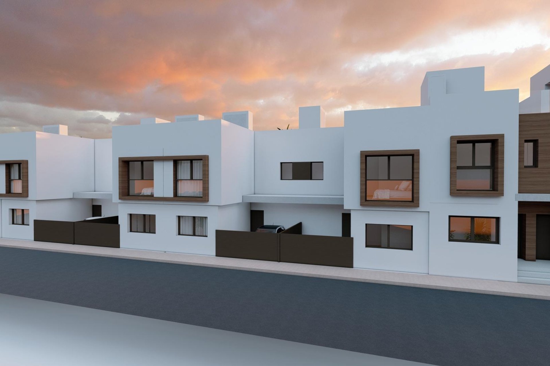 New Build - Terraced house / Townhouse - San Javier - pueblo