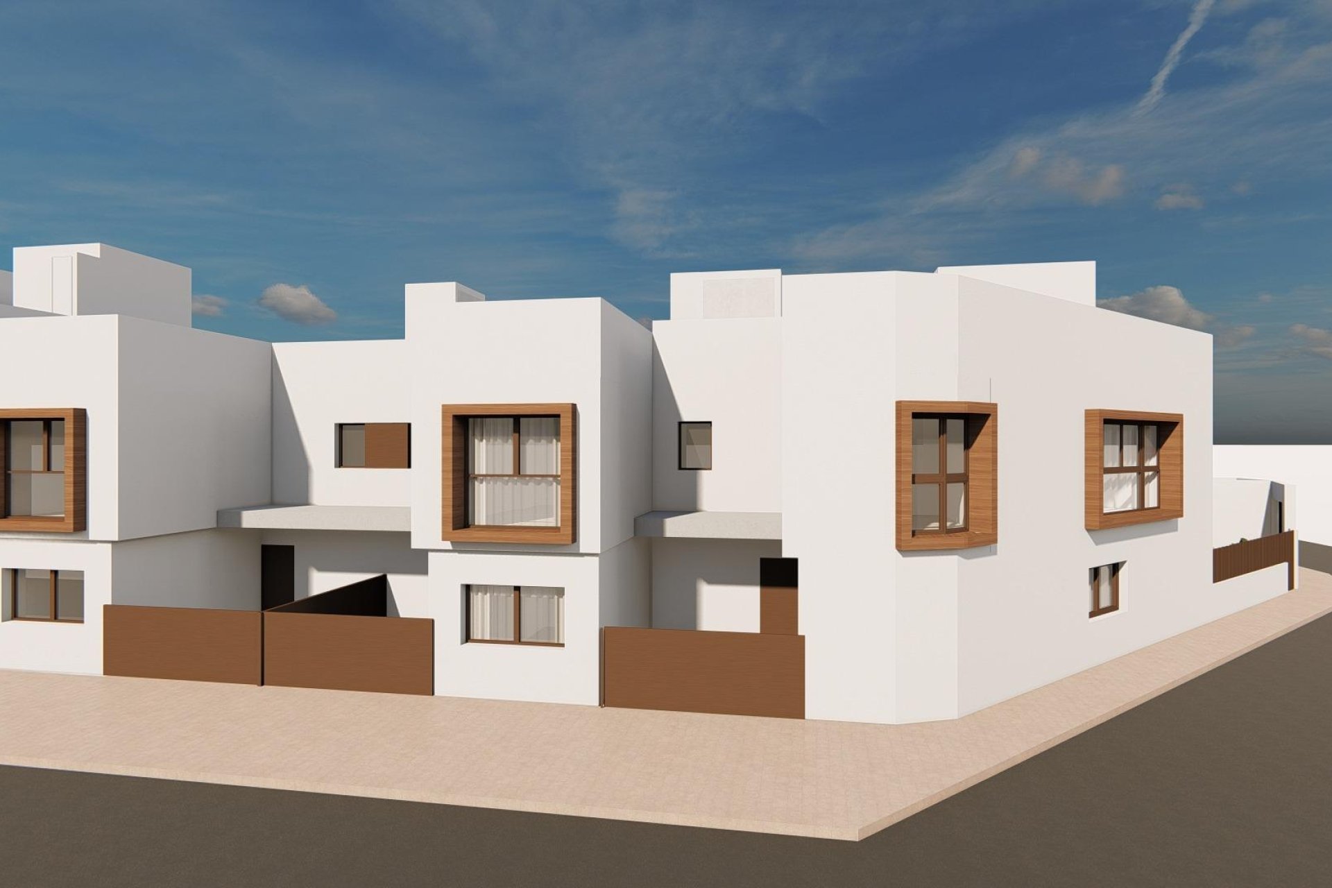 New Build - Terraced house / Townhouse - San Javier - pueblo